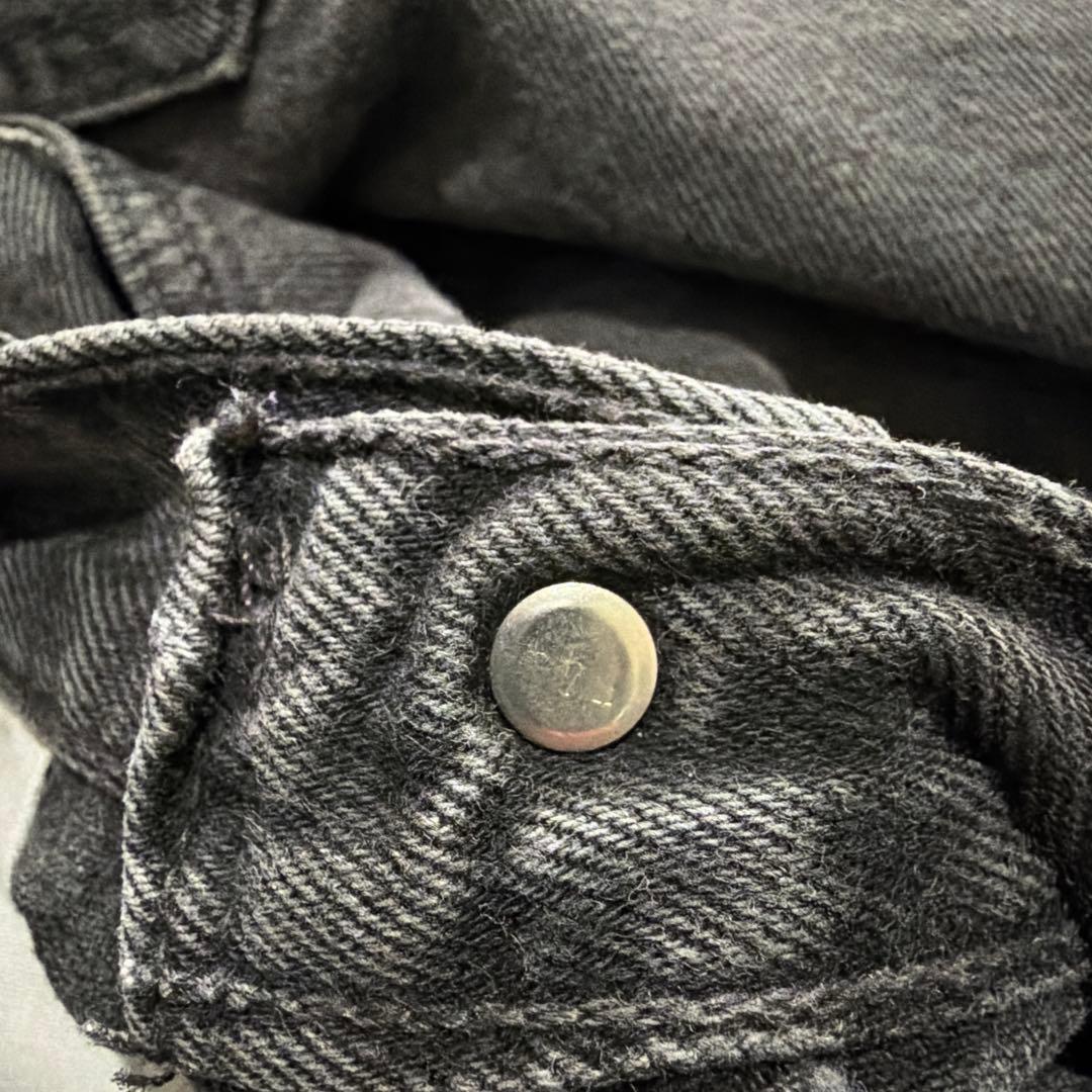 美品！アメリカ製　90s リーバイス 501 サルファブラック W30L30