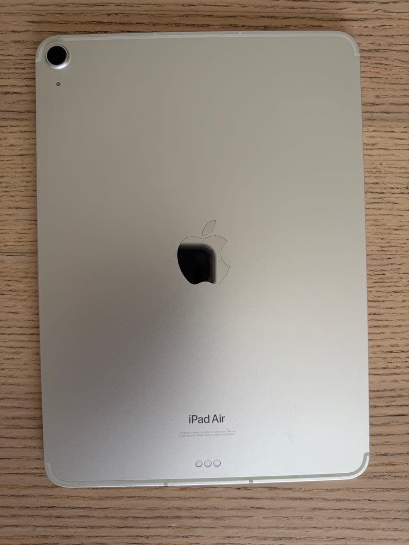 iPad Air 第5世代 本体 カバー付セルラー　cellular m1