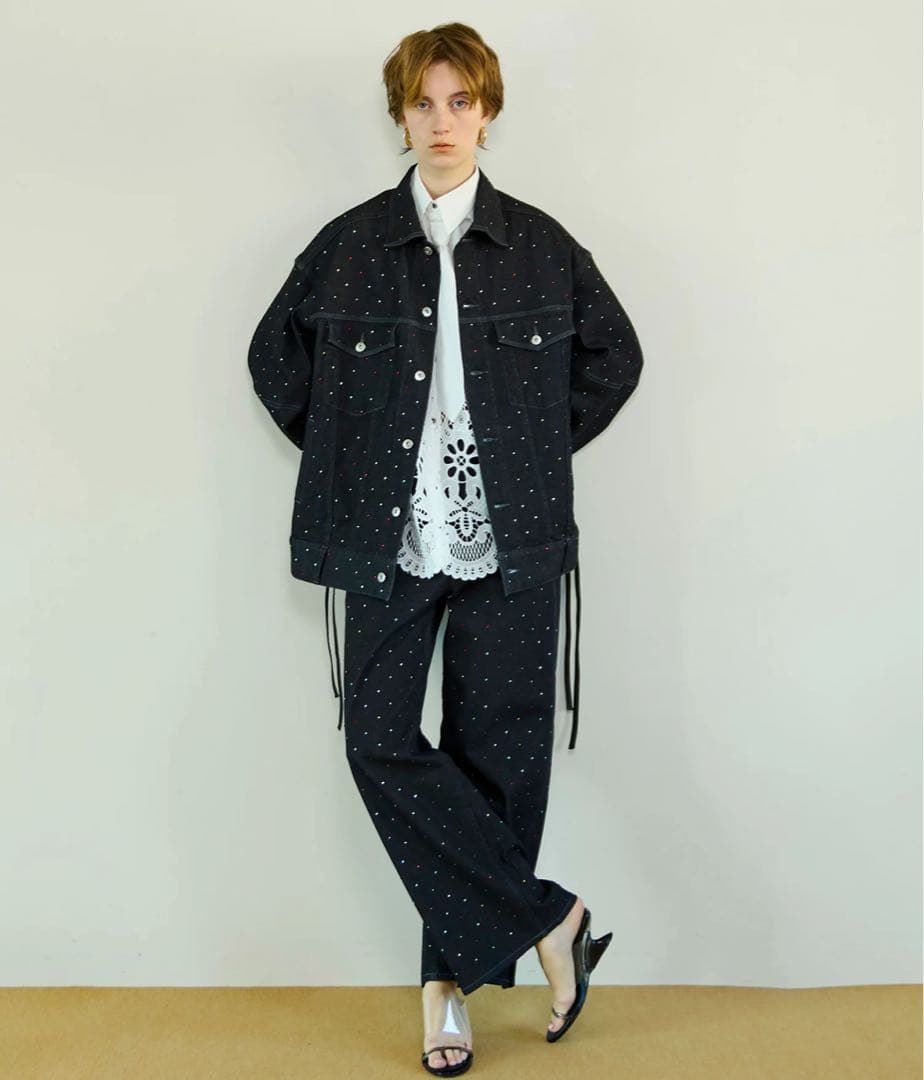 ジャケット・アウター 2WAY Over Stone Denim Jacket