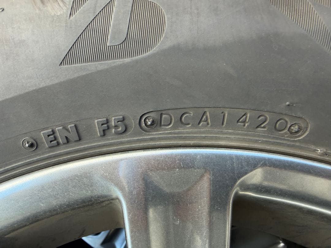 レクサス　NX 純正　17インチ スタッドレスホイールセット　空気センサー付き