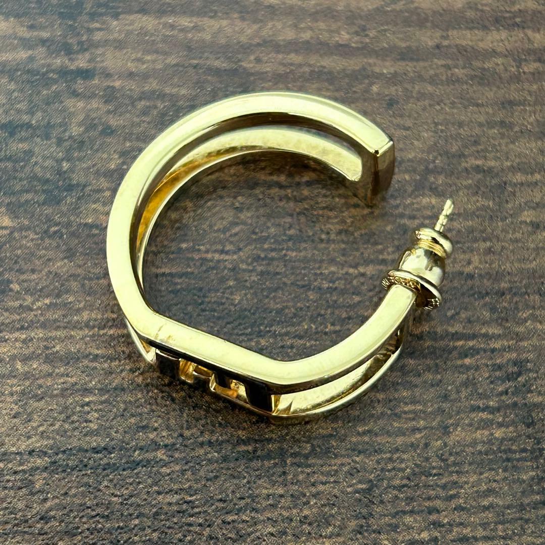 フェンディ FENDI フープピアス フォーエバー ロゴ ゴールド アクセサリー