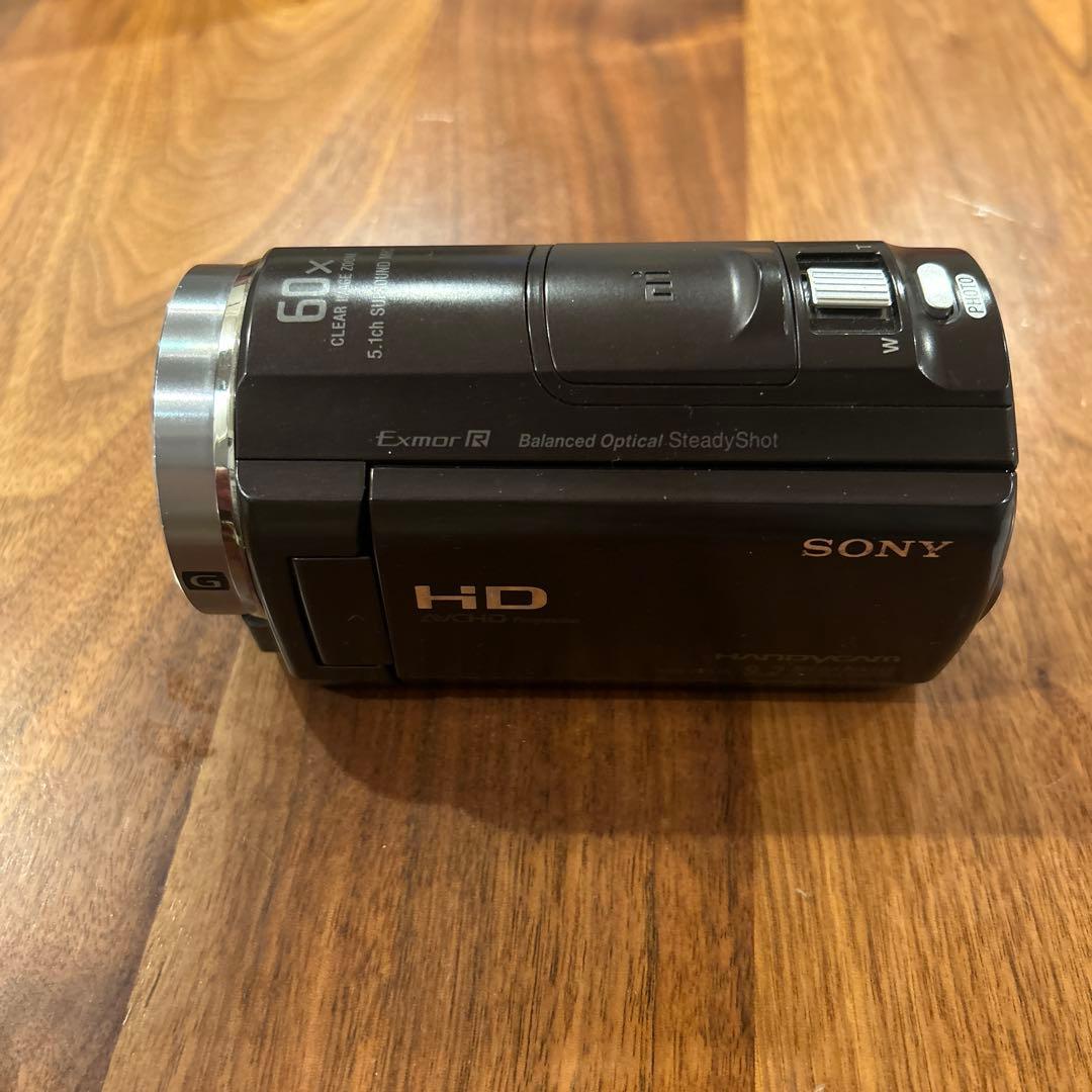 【訳あり】SONY HDR-CX535 ビデオカメラ ボルドーブラウン