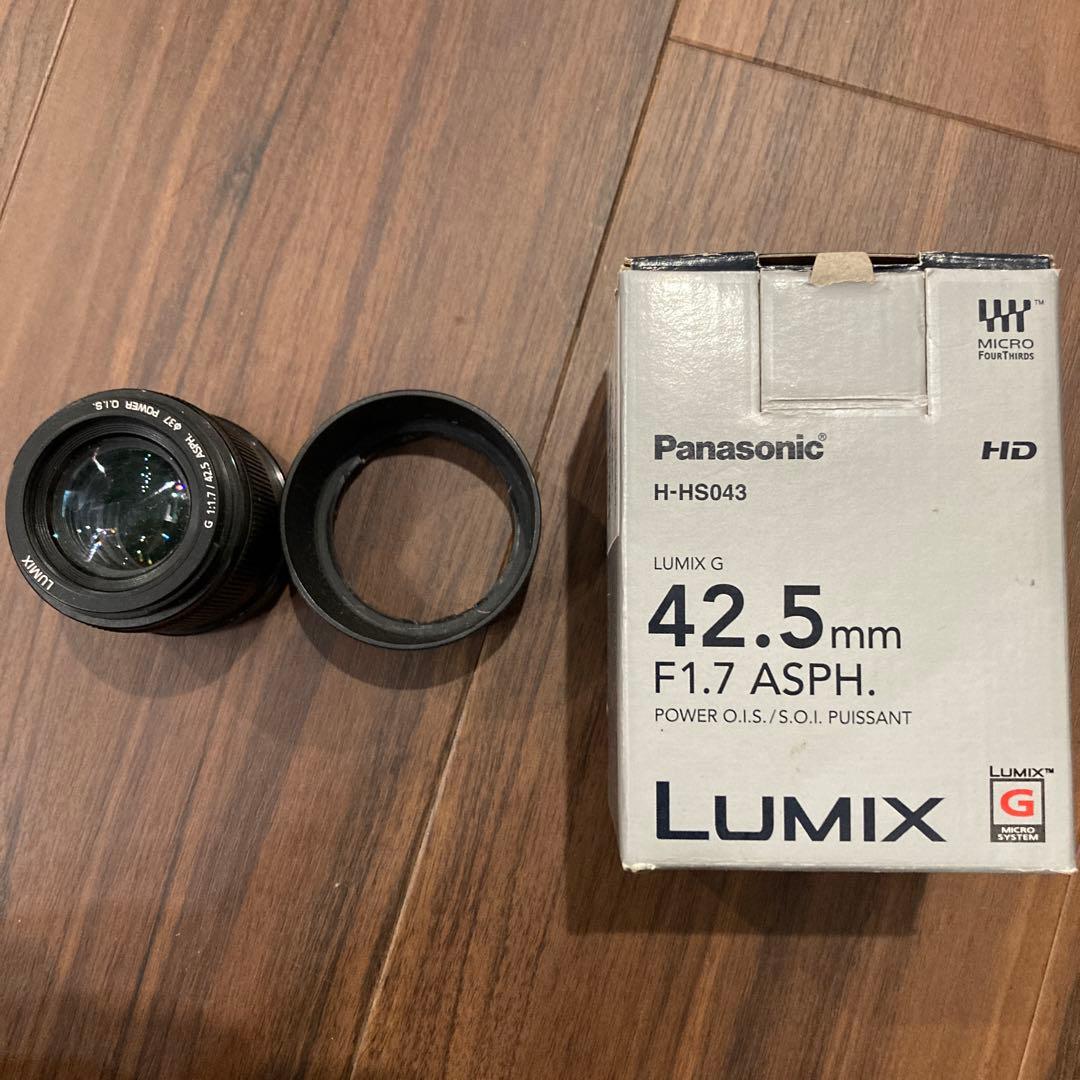 レンズ(単焦点) Panasonic LUMIX 42.5mm F1.7 ASPH.