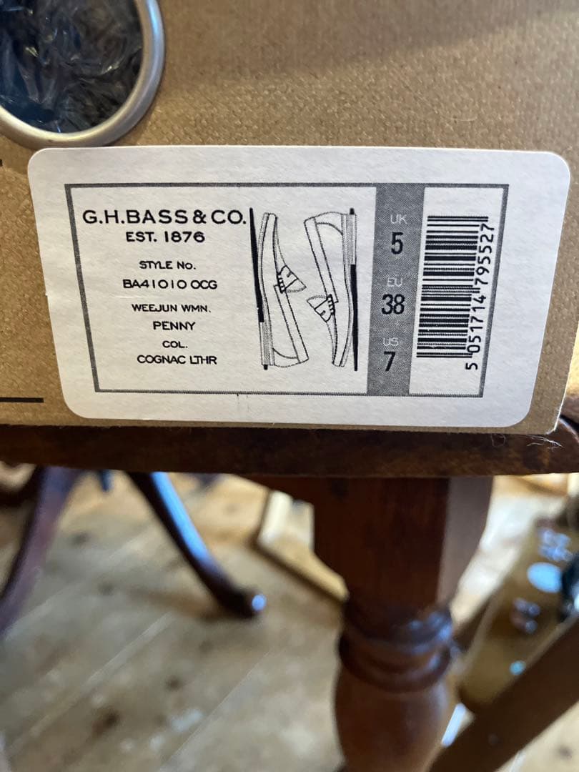 再再再値下げ！G.H.BASS & Co. レディース　38 新品　未使用