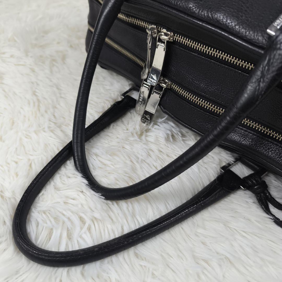 ✨希少✨ ペッレモルビダ ブリーフバッグ レザー 2way 2層 B4可 黒