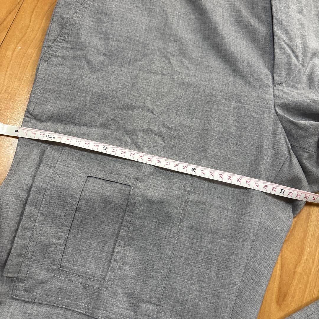 名作【ブルネロクチネリ】アビエイター カーゴ ウールパンツ メンズ　グレー