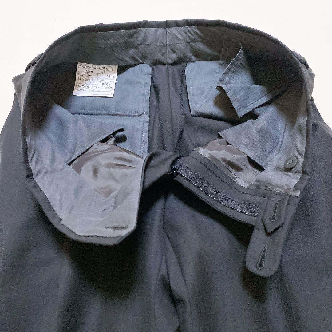 極美品 エルメネジルドゼニア スミズーラ TROFEO スーツ ブラック 46c