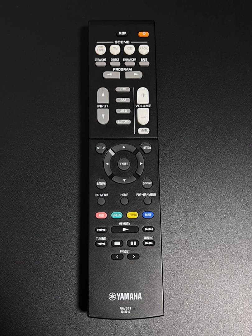 美品 YAMAHA RX-V385 他5.1ch 純正スピーカーセット +付属品