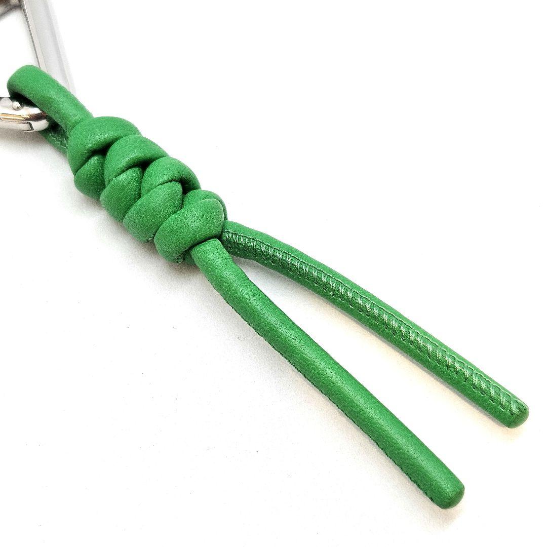 BOTTEGA VENETA ボッテガ グリーン キーホルダー キーリング 緑