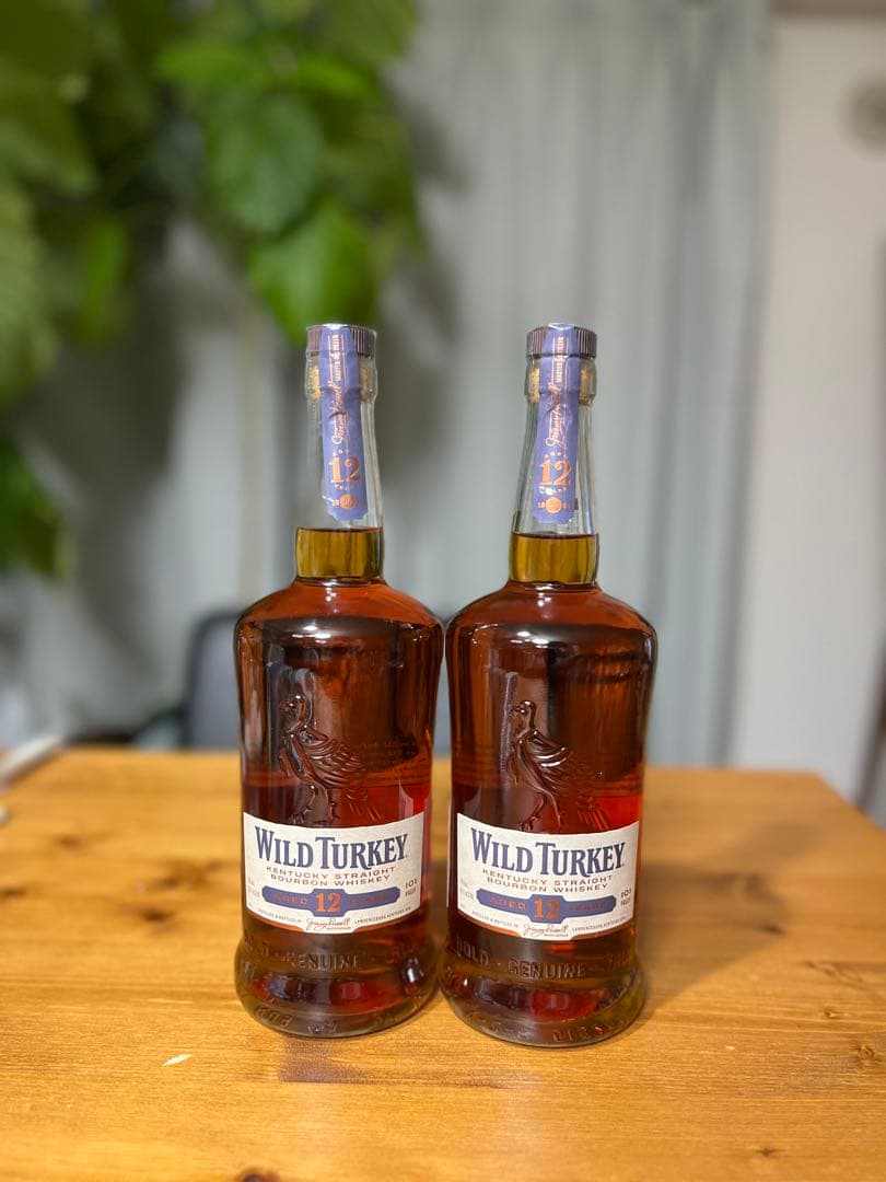 【未開封】【終売品】ワイルドターキー 12年 バーボンウイスキー 2本700ml