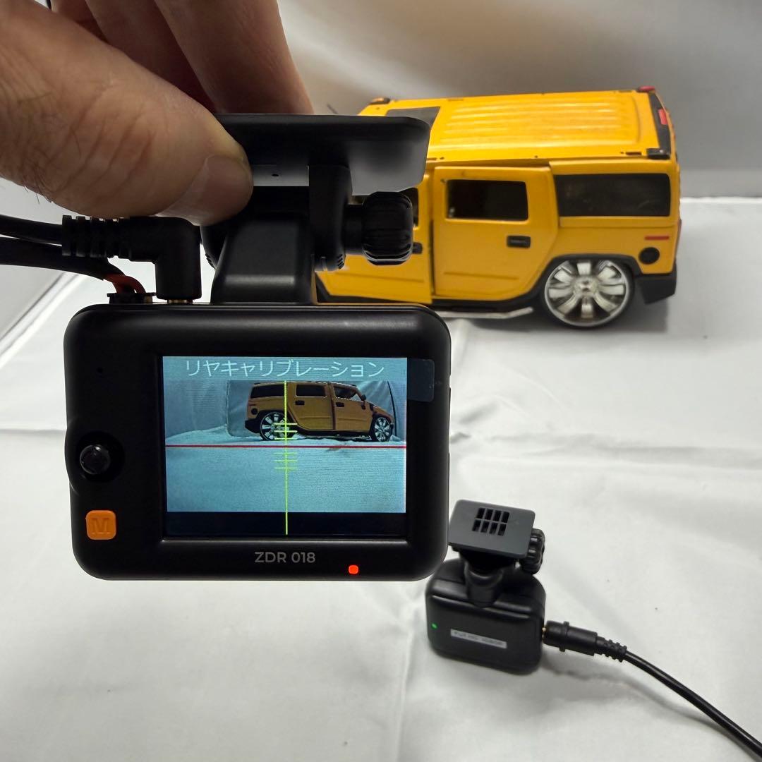 コムテック ドライブレコーダー ZDR018 中古品
