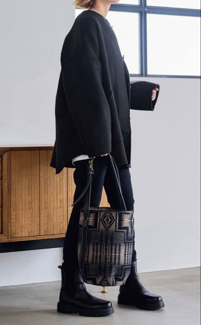 フレームワーク　ハミルトンリバークルーネックコート