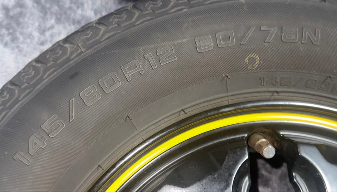 PPX タイヤ・ホイールセット 145/80R12