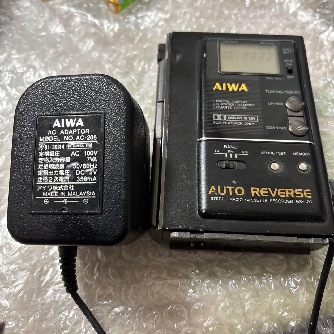 AIWA アイワ HS-JX10　ポータブルカセットレコーダー