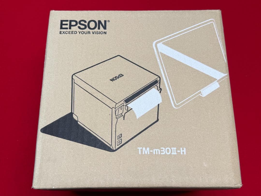 使用極少 EPSON TM-m30Ⅱ-H ブラック レシートプリンター ⑨