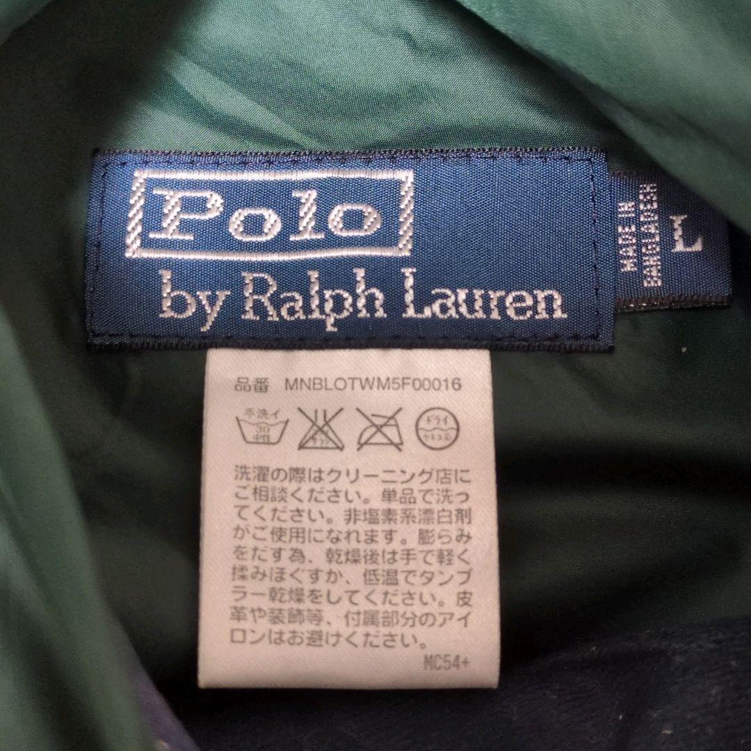 ラルフローレン リバーシブル ダウンベスト ポニー刺繍 2way ダウン80%