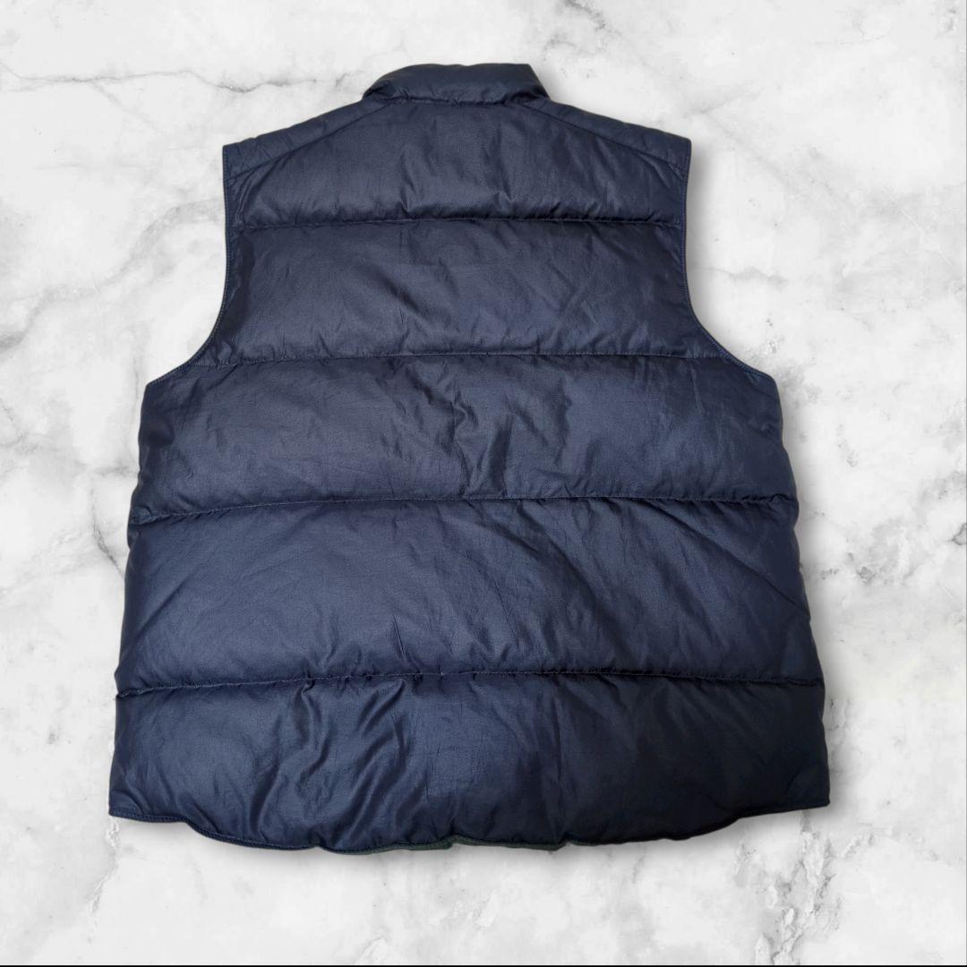 ラルフローレン リバーシブル ダウンベスト ポニー刺繍 2way ダウン80%