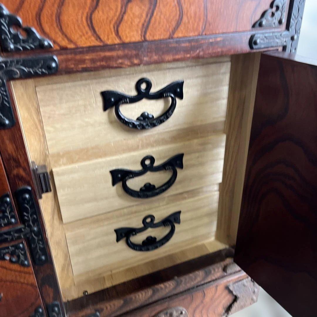 【岩谷堂】◇車箪笥◆鍵付き◇特価品！