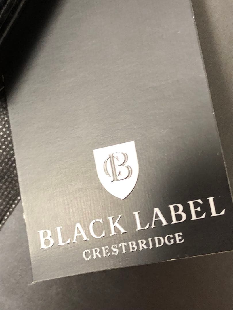 BLACK LABEL CRESTBRIDGE ネイビー キーケース