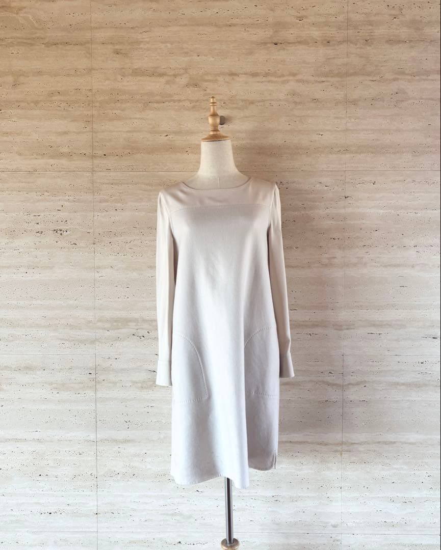 【Loro Piana】チュニック　ワンピース　アイボリー