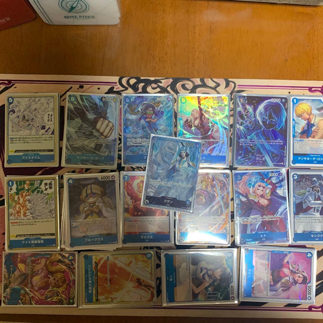 ワンピースカード　青クザン　フルパラデッキ