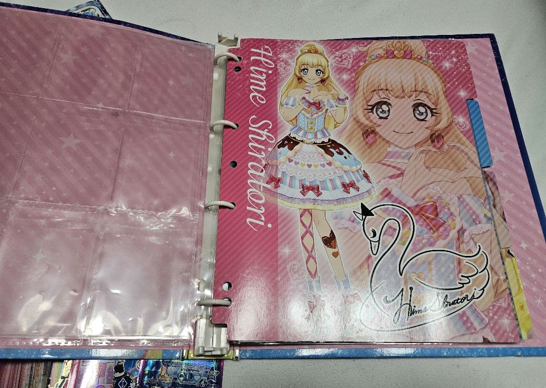 楽一番公式アカウント95さま専用　アイカツカード大量(R.PR含)　バインダー