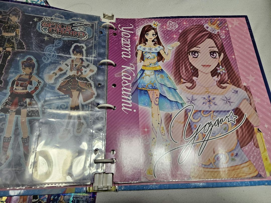 楽一番公式アカウント95さま専用　アイカツカード大量(R.PR含)　バインダー