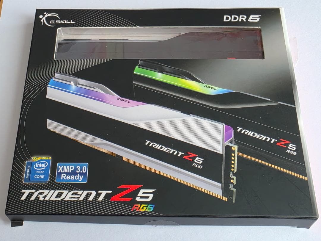 G SKILL DDR5-6000 16x2 32GB RGB 【ジャンク扱い】