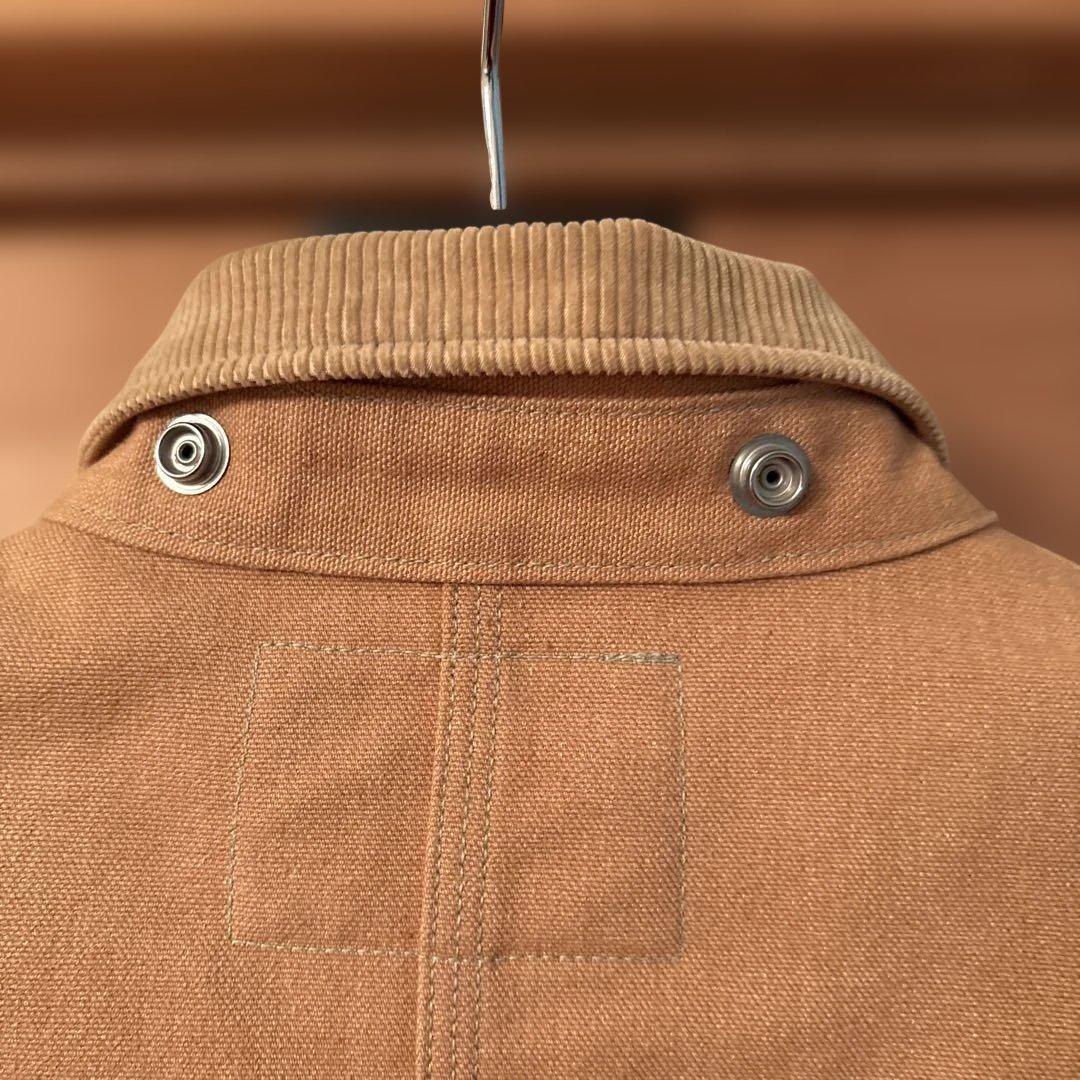 『希少』ブラウンダック　カバーオール　日本製　フェード　カーハート