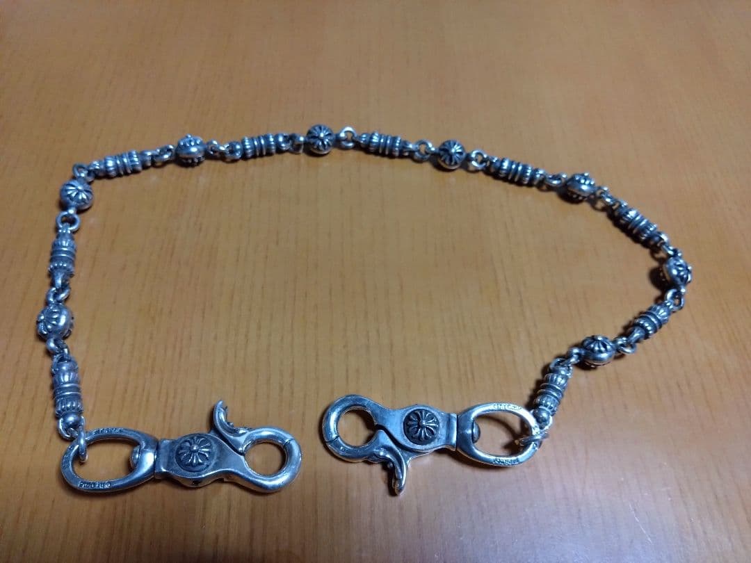 バレル＆クロスボールリンクウォレットチェーン