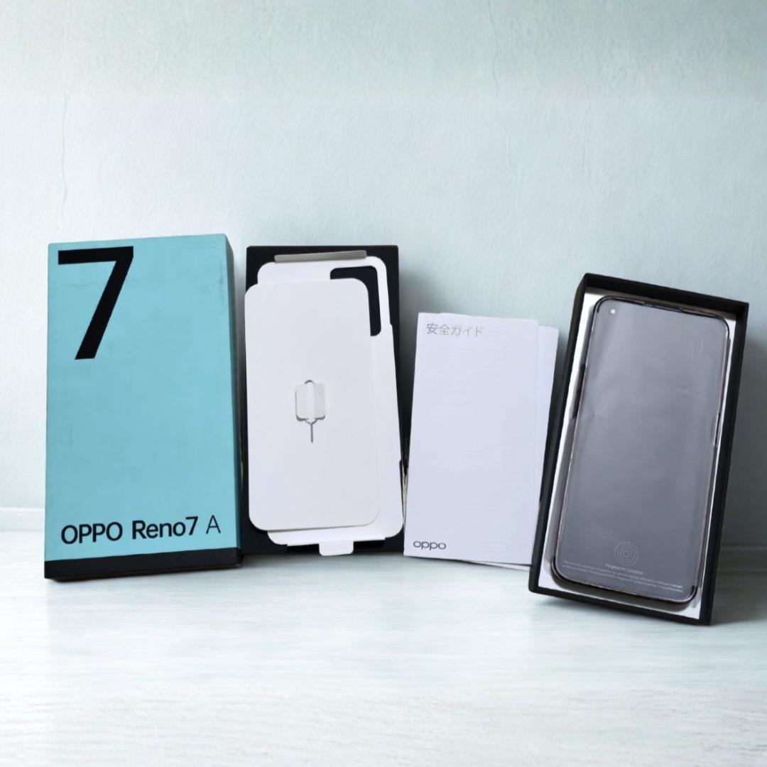 ほぼ未使用 OPPO Reno7 A ドリームブルー 128GB SIMフリー
