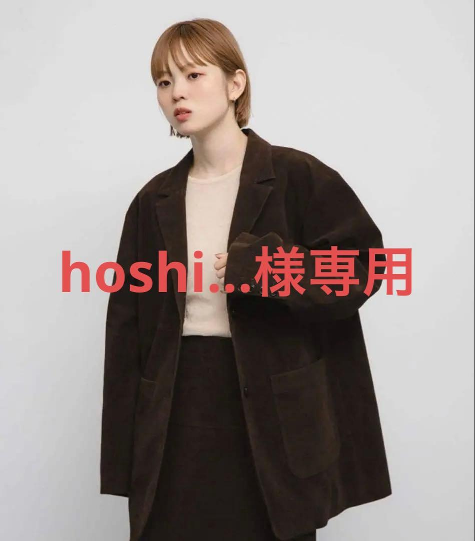 KBF／パッチポケットテーラードジャケット　ダークブラウン