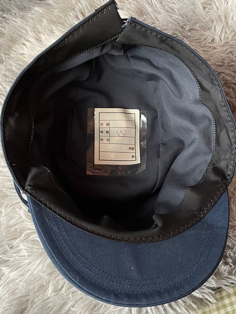 【希少品】出動帽 略帽 機動隊 4本線