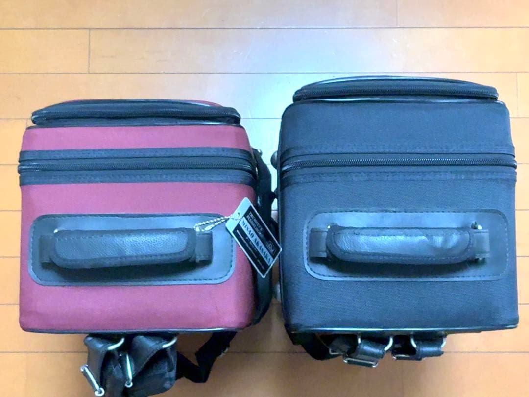 マーカス・ボナ ロータリートランペット2本用ダブルケース 中古美品