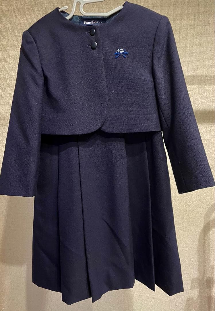 meme　familiar 美品 アンサンブル115cm 現行品　お受験