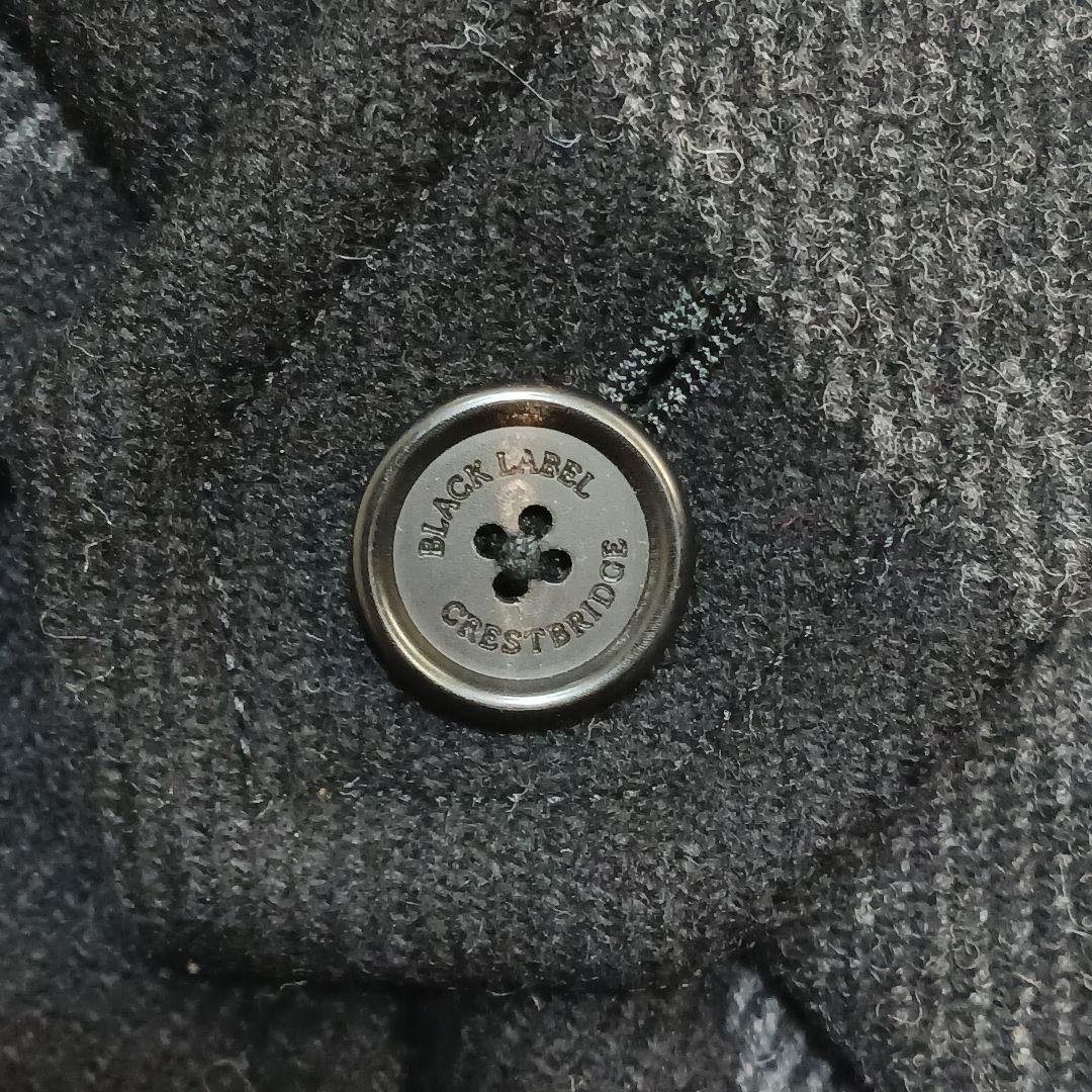 ✨未使用級✨2023✨ブラックレーベル　トーナルCBチェックダッフルコート　M