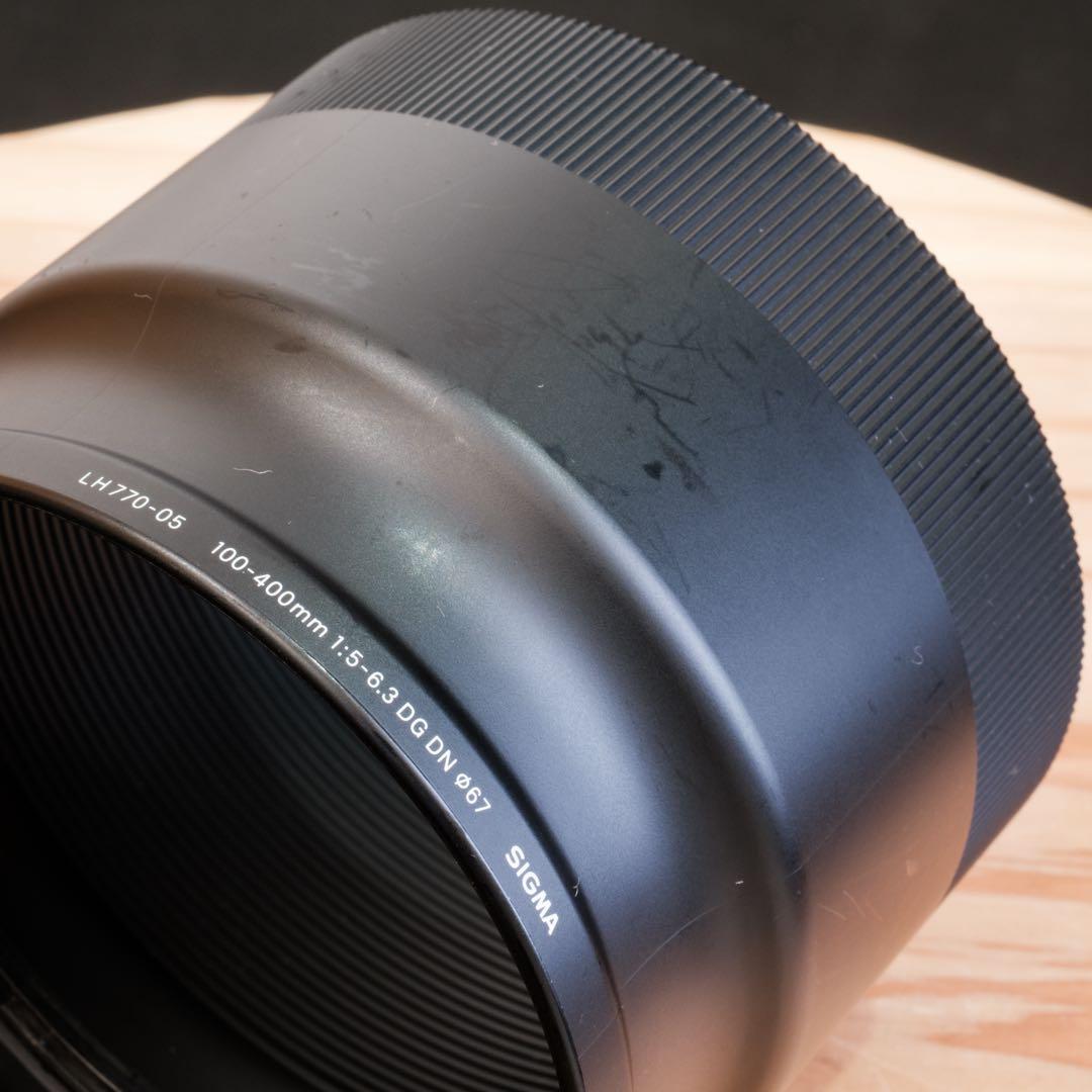 Xマウント用 Sigma 100-400mm F5-6.3 DG DN 三脚座付