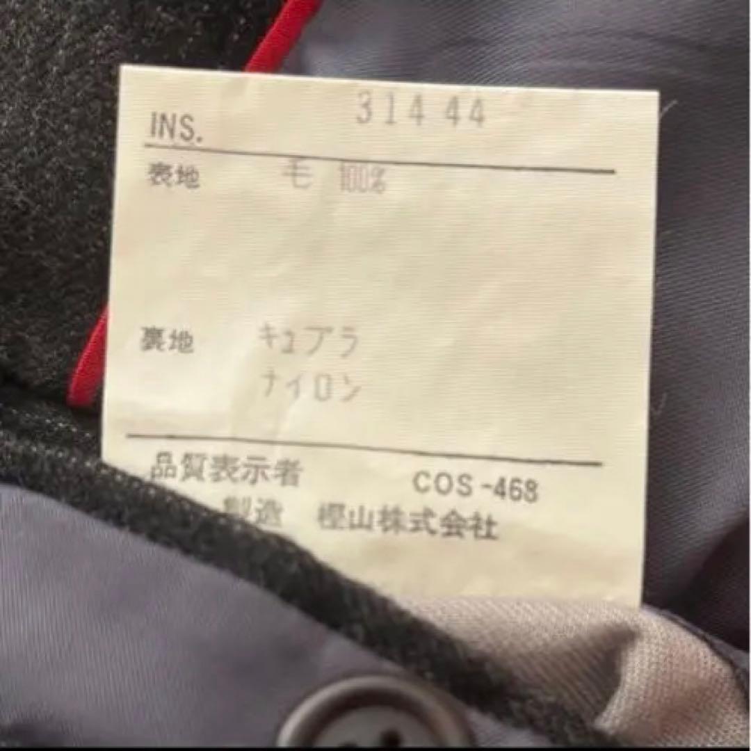 【美品】J. PRESS スリーピース スーツ グレー 毛 100% ストライプ