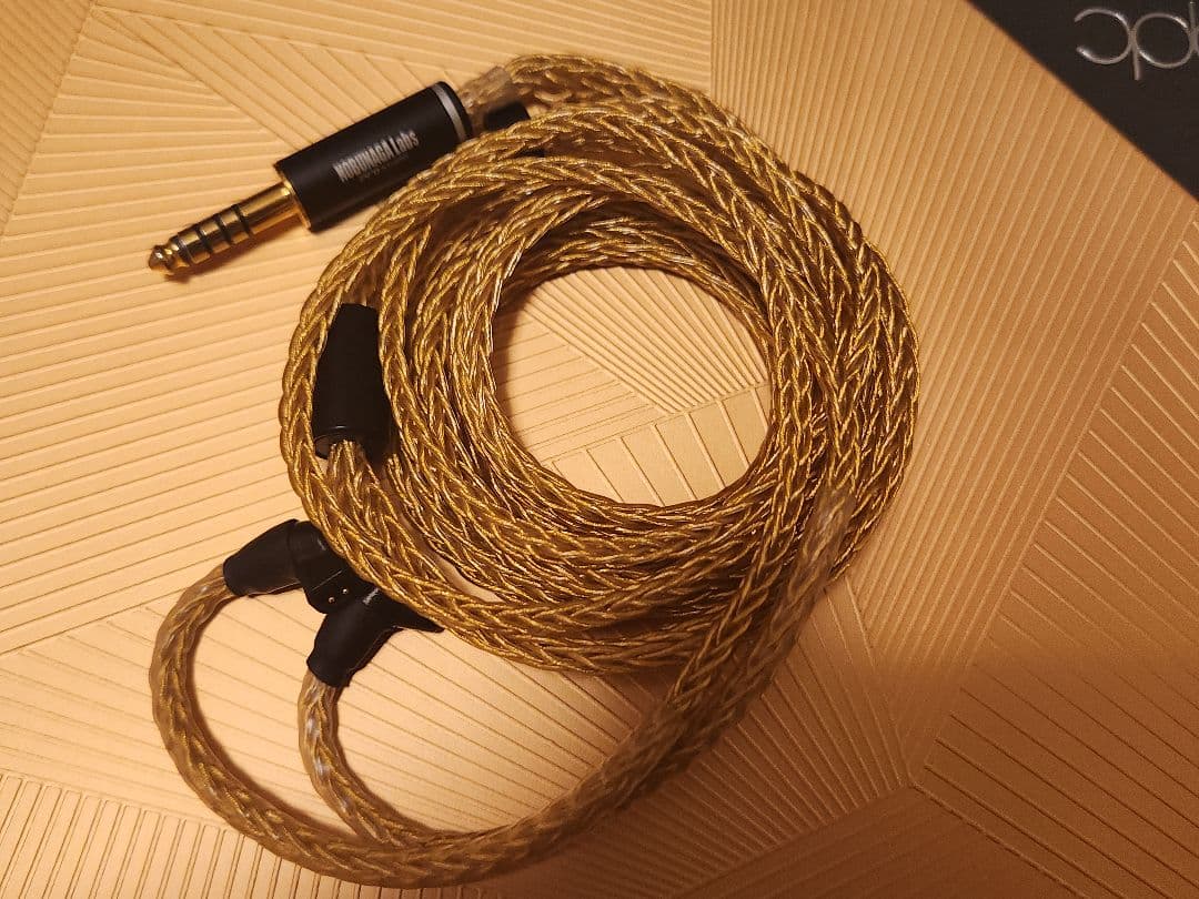 イヤホン Nobunaga labs gilgames omega 4.4mm qdc