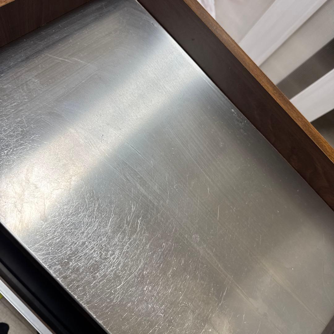 【美品】日本製 キッチンカウンター/収納キャビネット