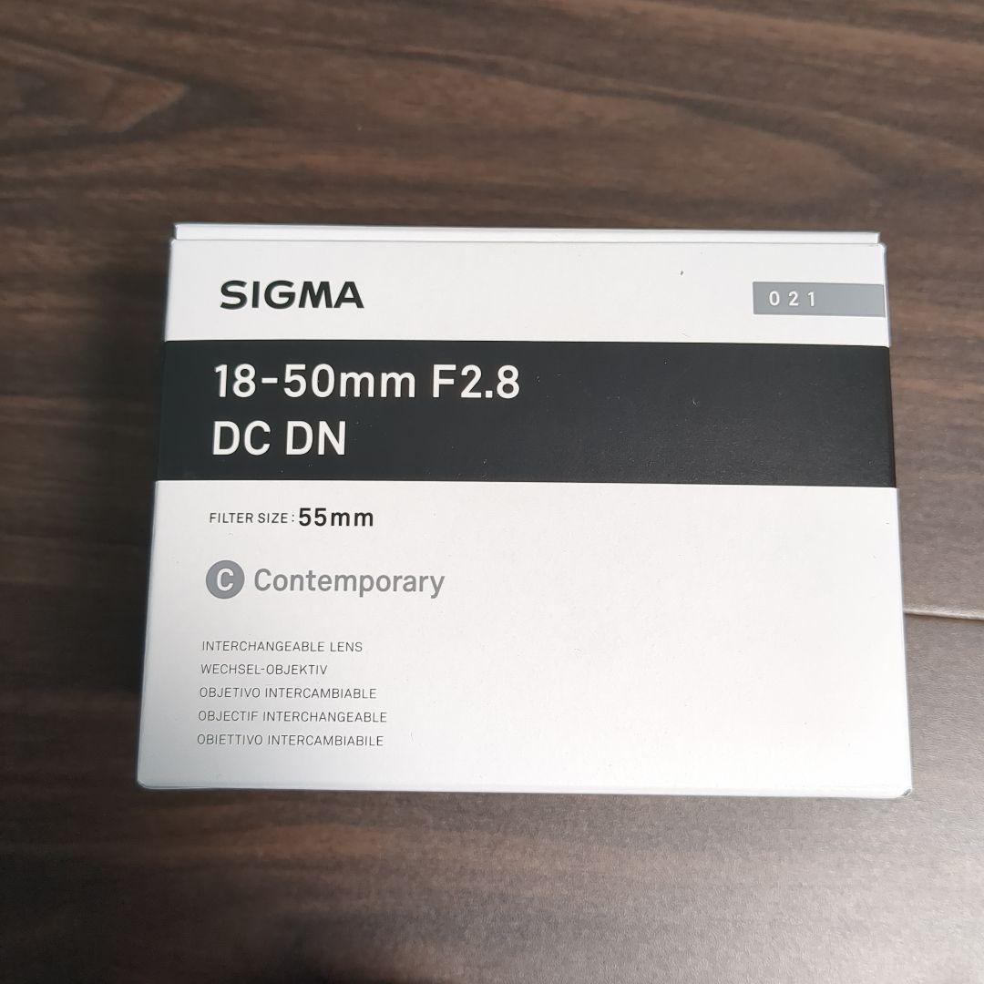 SIGMA 18-50mm F2.8 DC DN RF-Sマウント（美品）