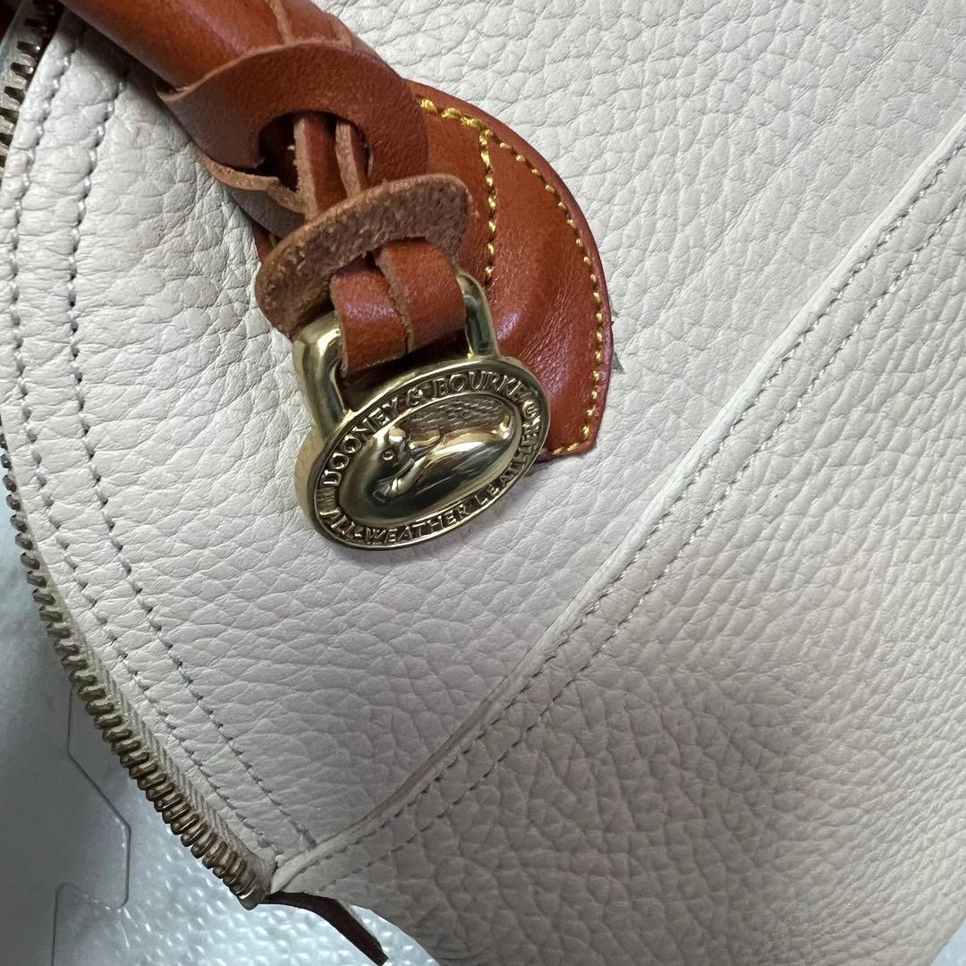 希少ポーチ付 ドゥーニー＆バーク ハンドバッグ 2way ヴィンテージ