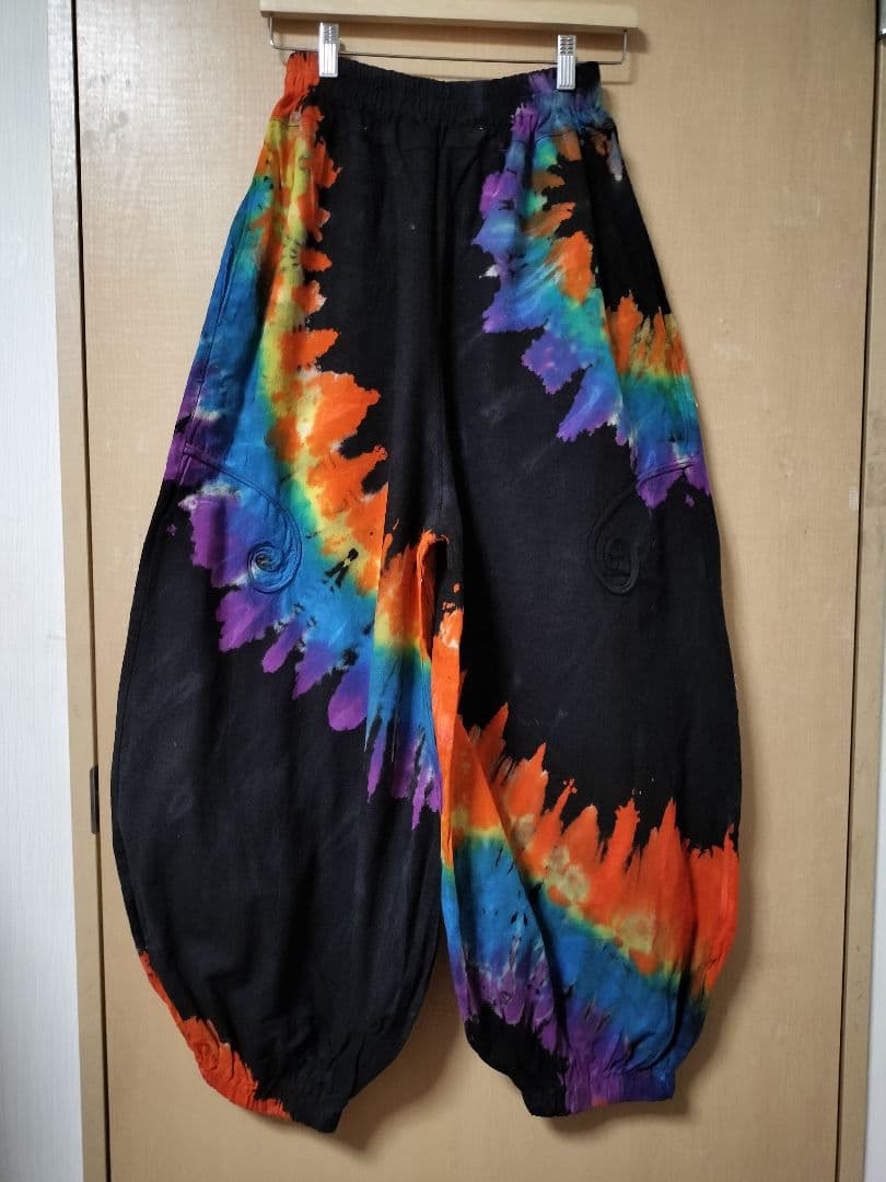 エスニック　タイダイ染め　アラジンパンツ　コットン衣類　タイダイ衣類21