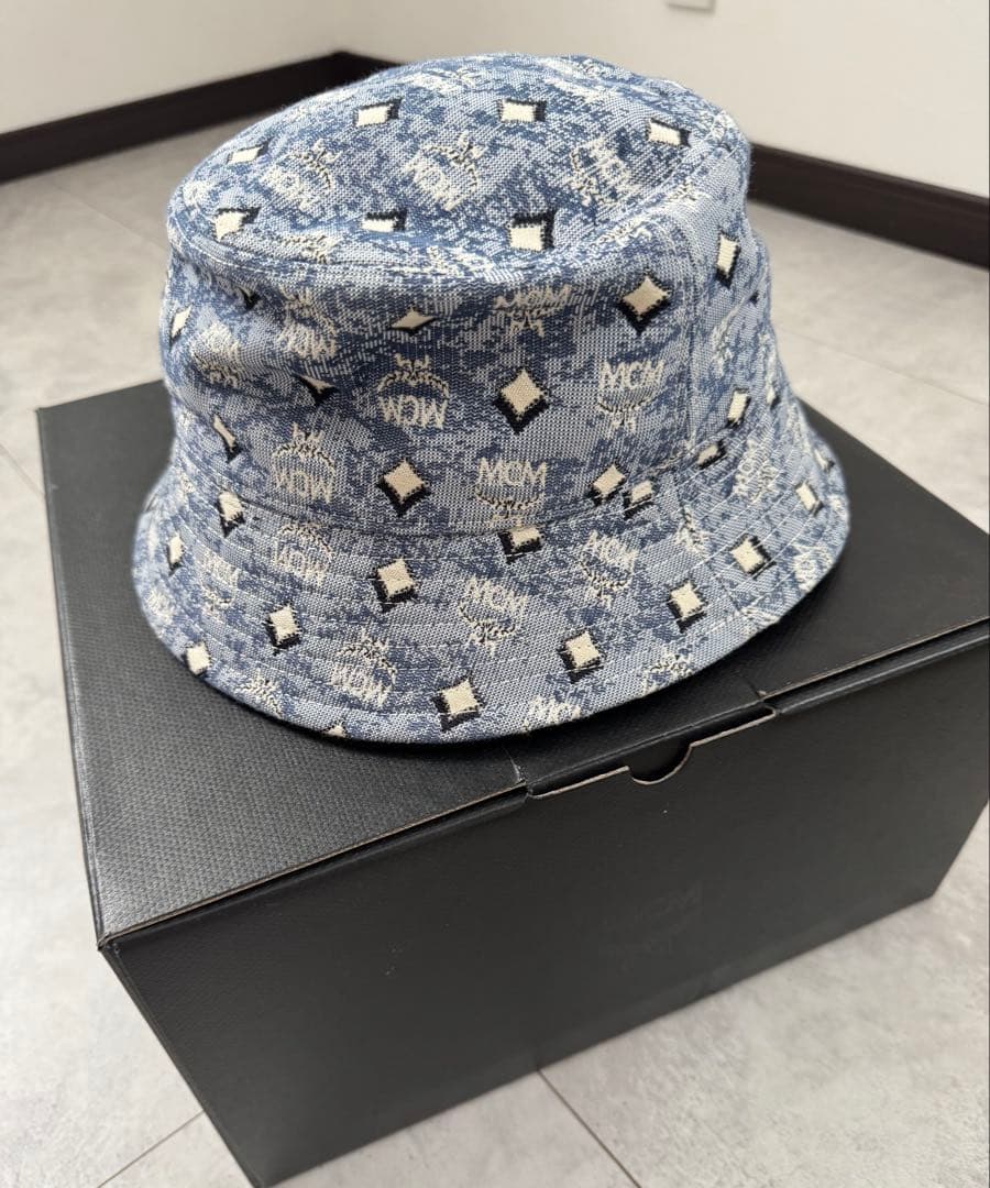 mcm デニムバケットハット