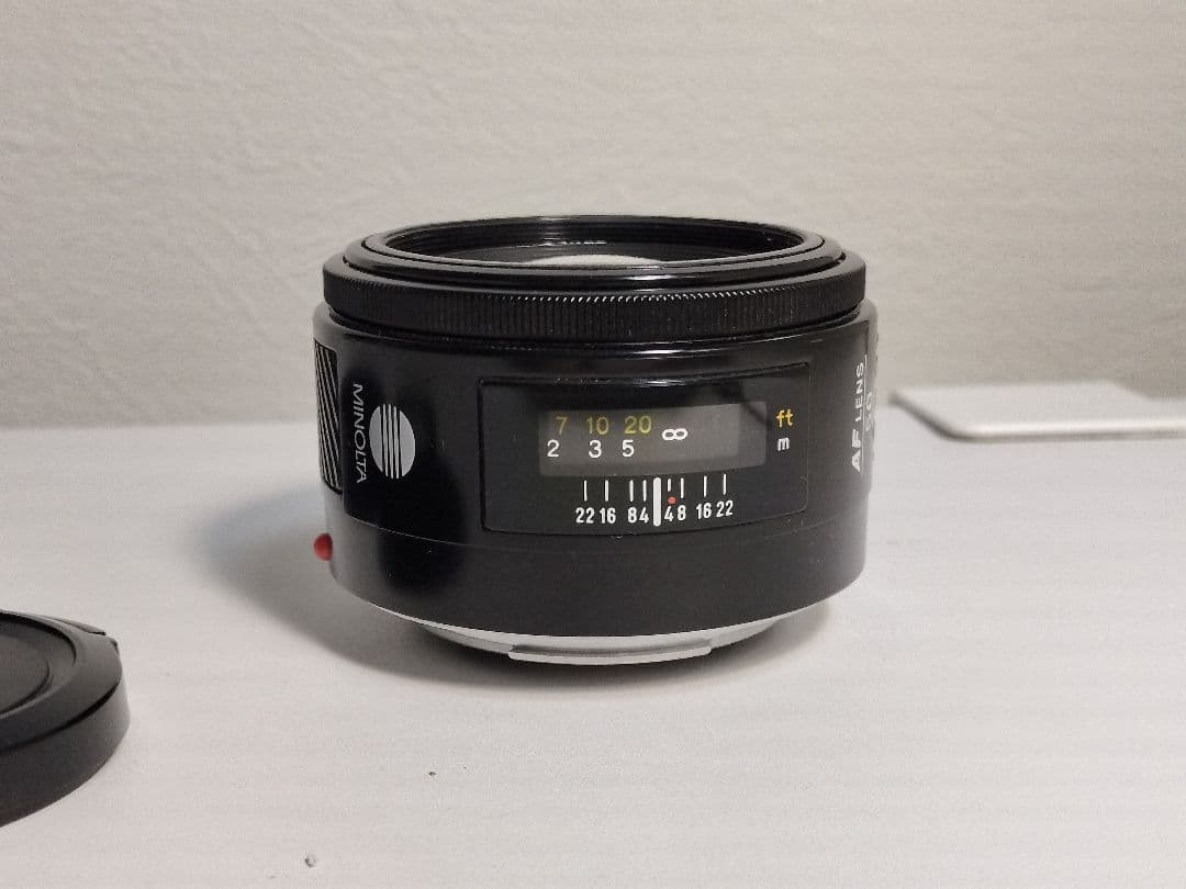 ミノルタ AF 50mm f1.4単焦点レンズ