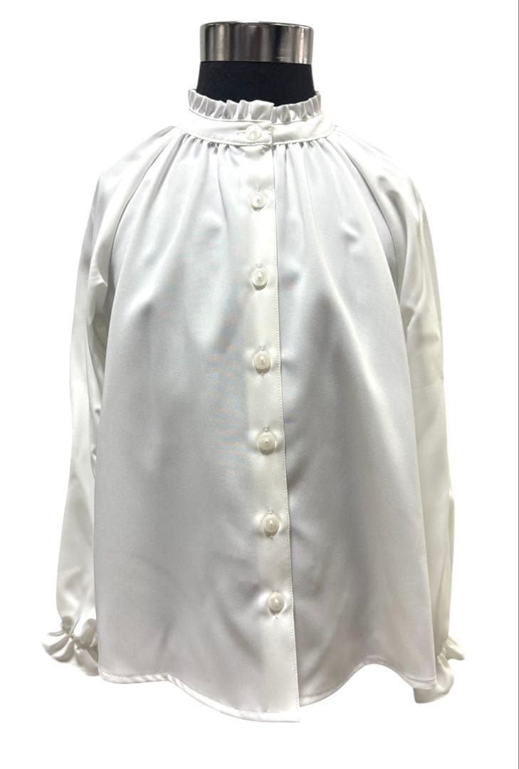 G42新品女の子120フォーマル黒パンツスーツセットスカラップジャケット