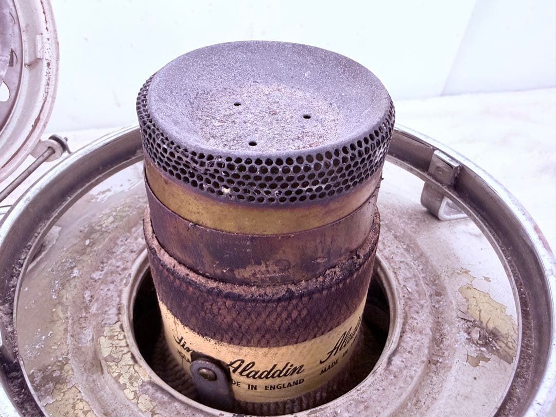 超希少 England製 Aladdin 15型 後期型 デラックス 真鍮タンク