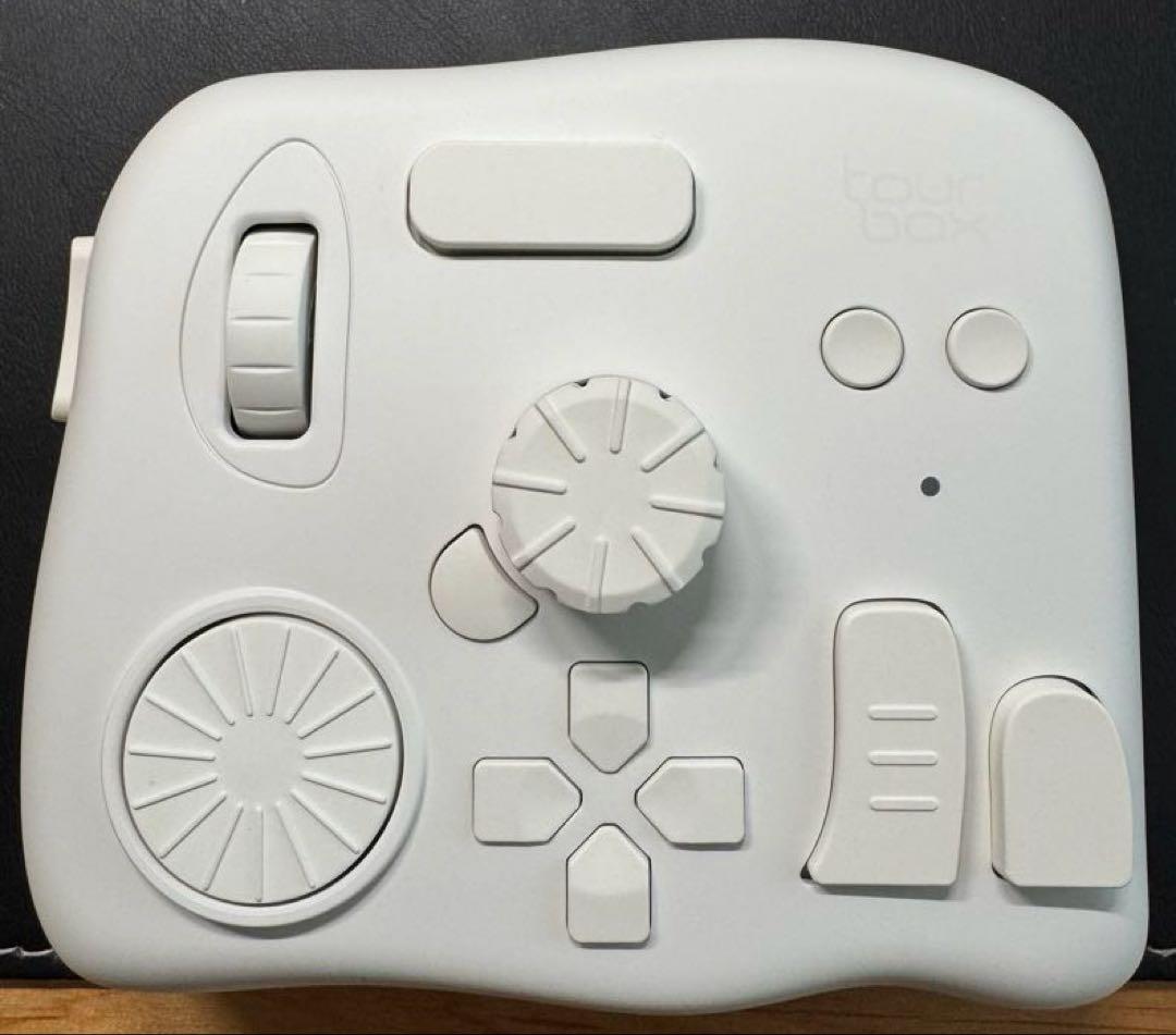 【超美品】TourBoxElite アイボリーホワイト フラッグシップモデル
