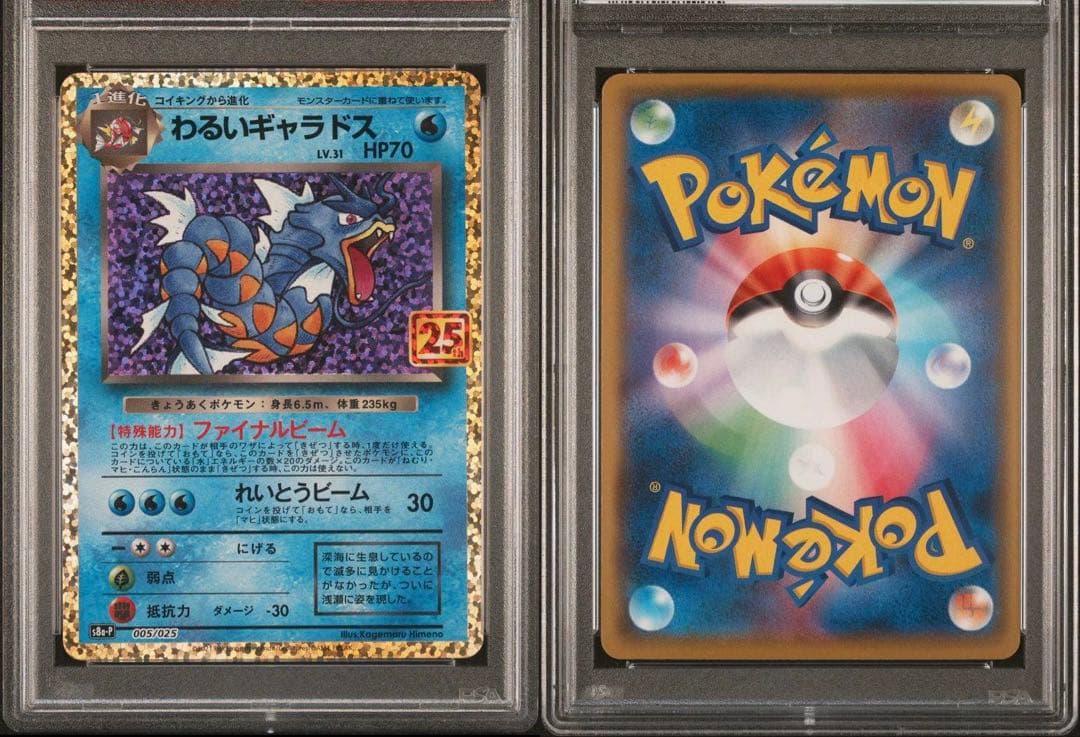 【PSA10】ポケモンカードゲーム 25周年 わるいギャラドス25th