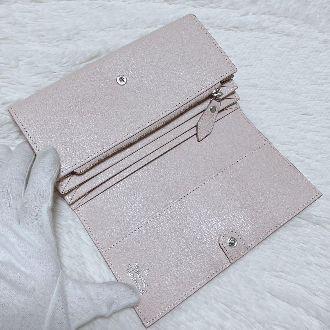 ♡超極美品♡限定♡ヴィヴィアンウエストウッド 長財布 ピンク オーブ オンライン